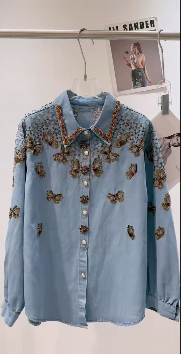 Vintage Fashion Trends 2026 - Kadınlar İçin Lüks Tarz Denim Ceket