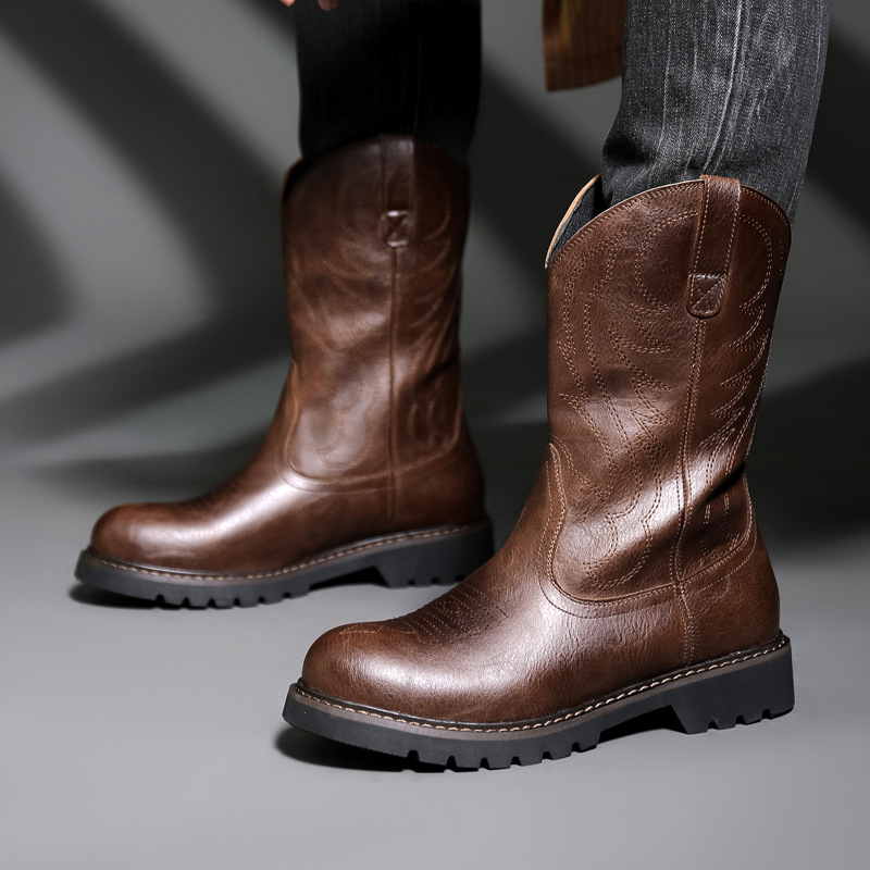 Moda Erkek Kovboy Çizmeleri Ye - Vintage Fashion For Men incelemesi ve fiyatı