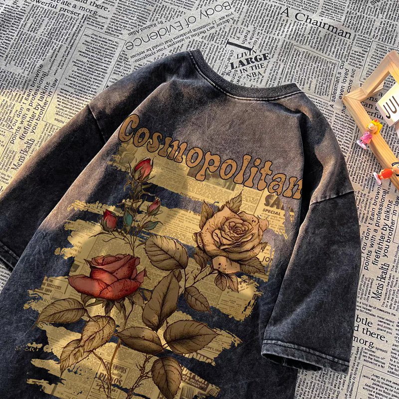 Vintage Yıkanmış Siyah Gazete  - Vintage Fashion Newspaper incelemesi ve fiyatı
